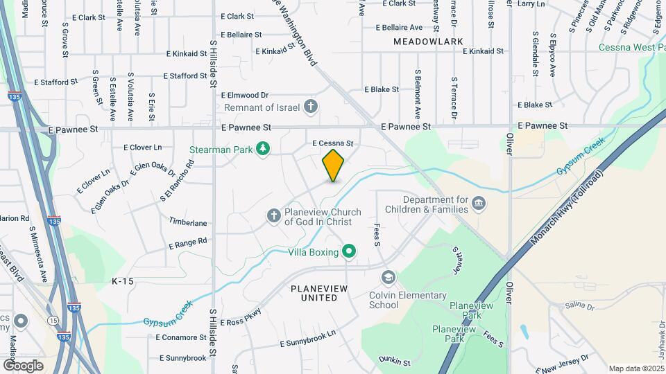 3861 E Roseberry St Map and Location Details