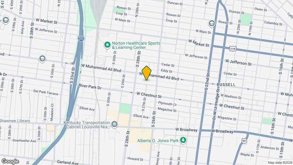 2631 W Madison St Map and Location Details