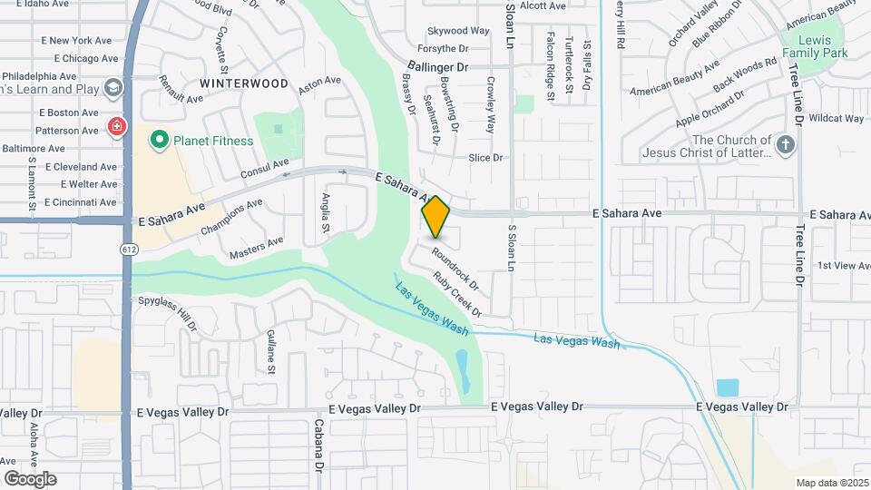 5646 Roundrock Dr Map and Location Details