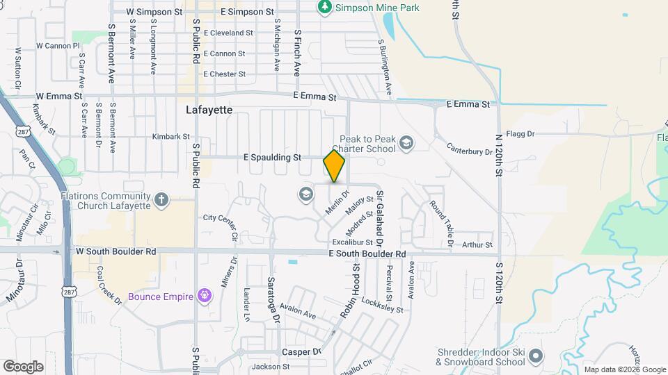 712 Sir Galahad Dr Mapa y Detalles de la Ubicación