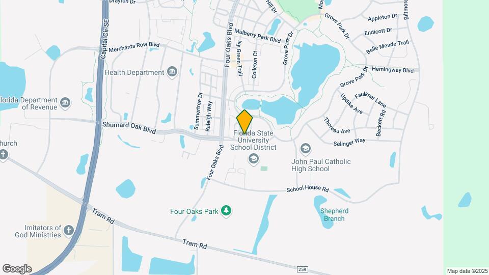 3984 Shumard Oak Blvd Map and Location Details