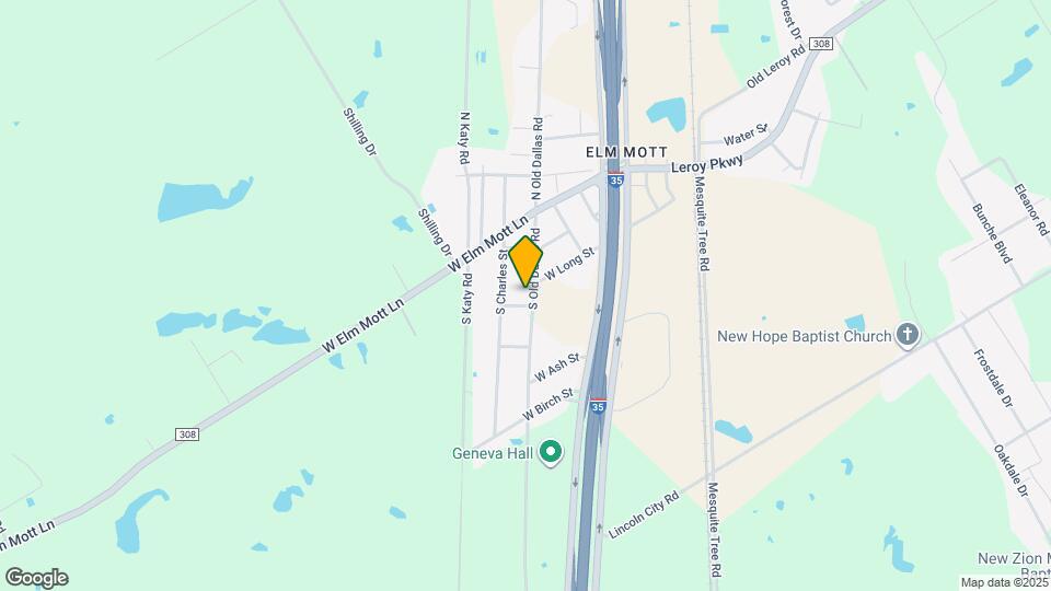 4525 Old Dallas Rd Map and Location Details