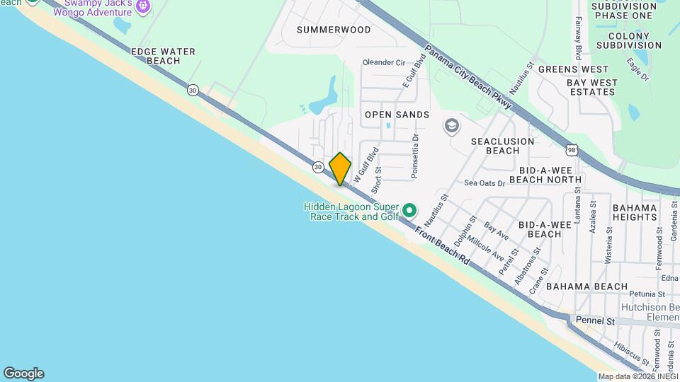 14701 Front Beach Rd, Unit SI ID1523326P Map and Location Details