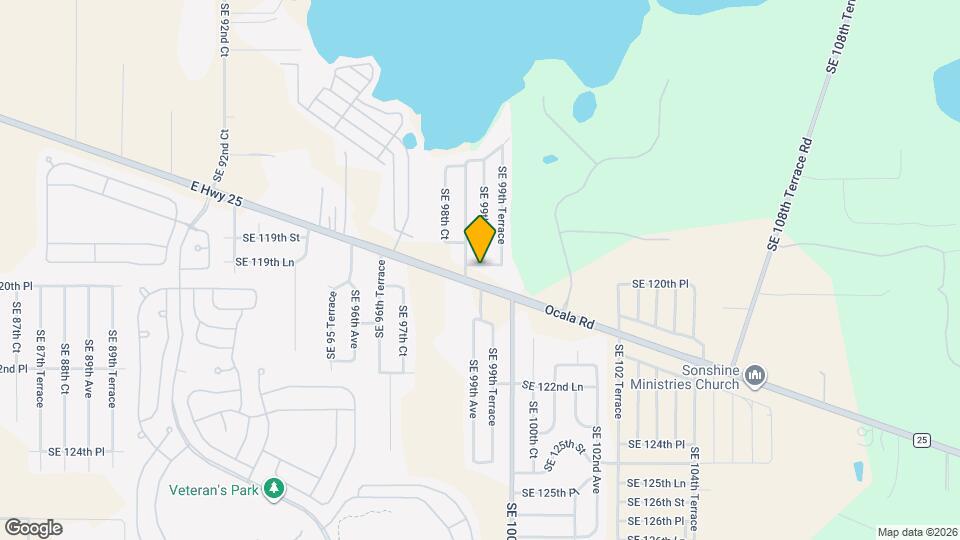 9920 SE 119th Ln Map and Location Details