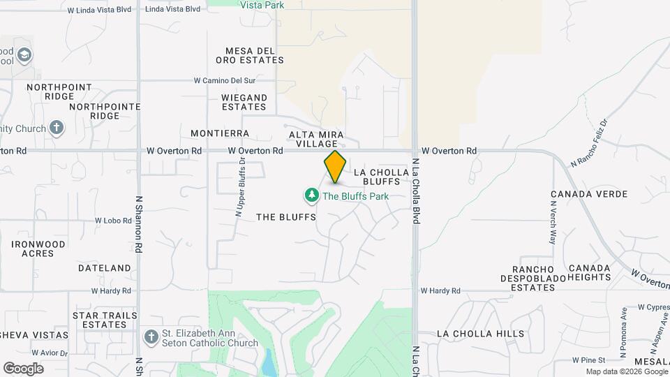 2335 W Noble Heights Dr Map and Location Details