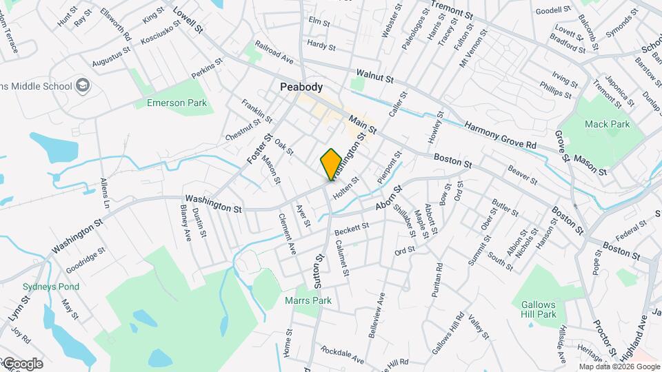 52 Washington St Map and Location Details