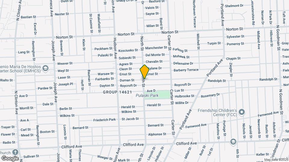 1260 North St Map and Location Details