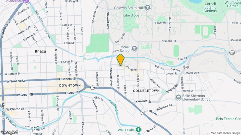 708 E Buffalo St, Unit 1 Map and Location Details