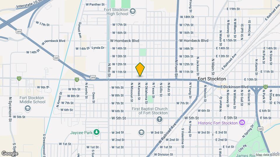 Chaparral-Sunset Apartments Map and Location Details