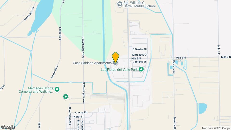 Casa Saldana Apartments Map and Location Details