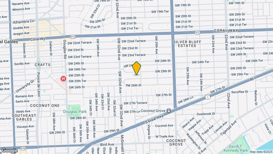 3121 SW 25th Ter Map and Location Details