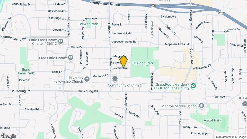 2148 Carmel Ave Map and Location Details
