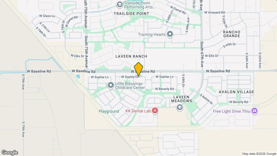 7117 W Sophie Ln Mapa y Detalles de la Ubicación