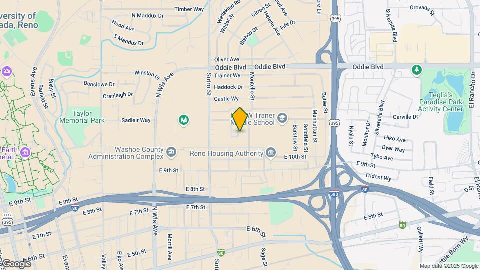 1180 Arnold Dr Map and Location Details