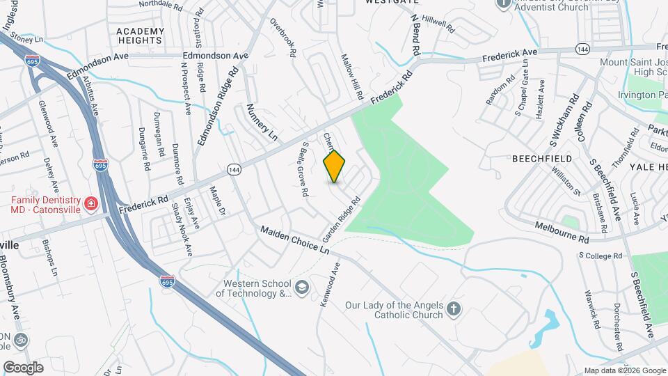 182 Cherrydell Rd Map and Location Details