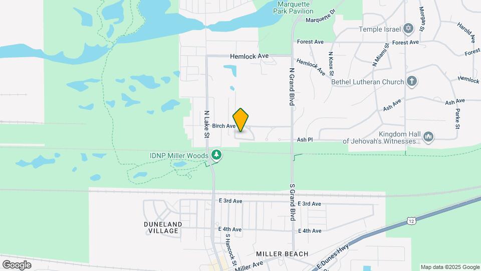 6110 Ash Ave Map and Location Details