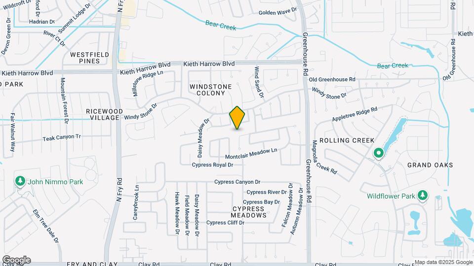 19362 Moss Meadow Ln Map and Location Details