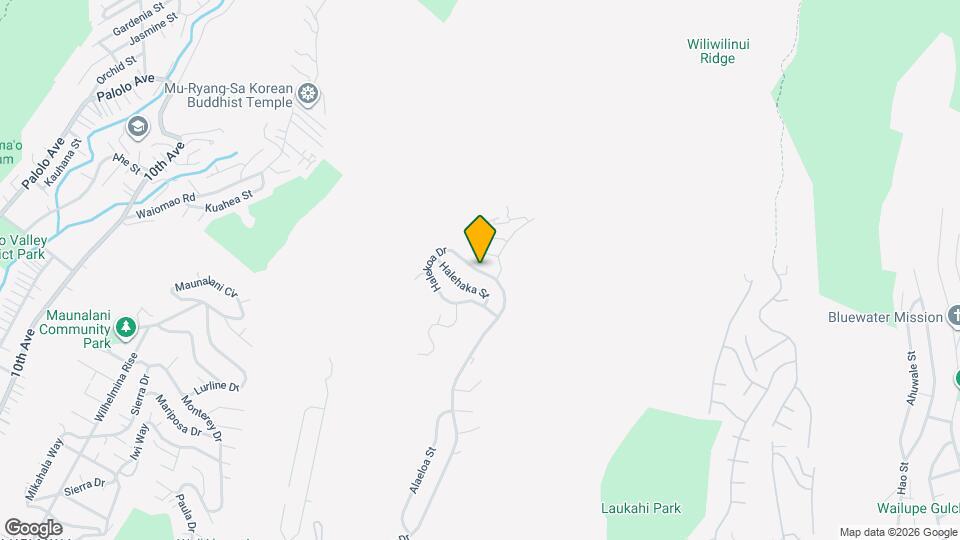 2380 Halekoa Dr Map and Location Details