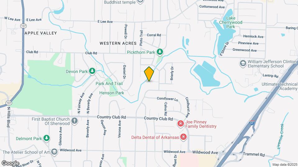 1208 Essex Ln Map and Location Details