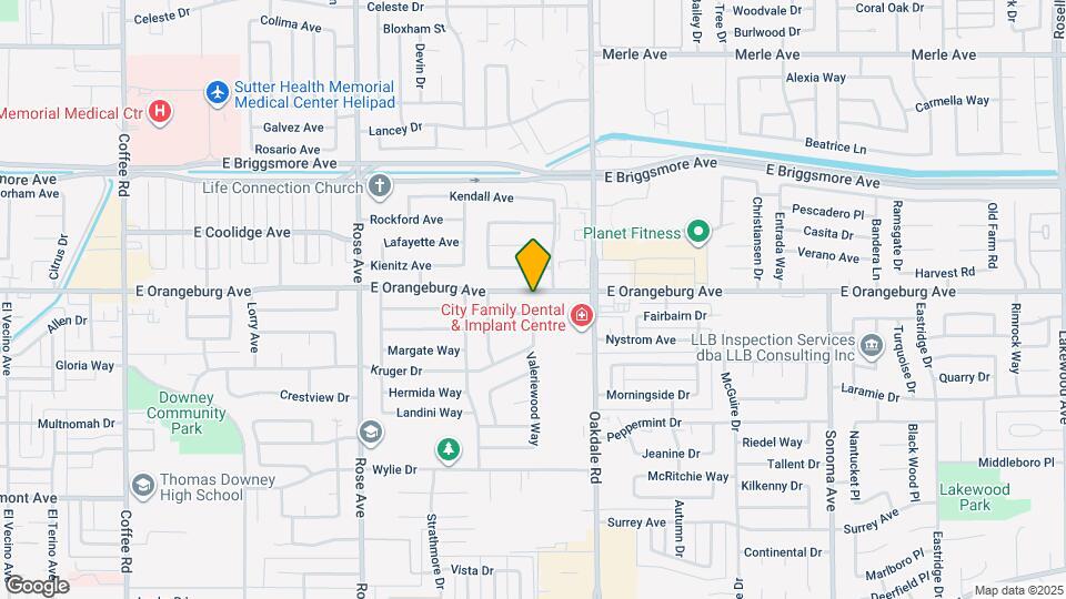 2024 E Orangeburg Ave Map and Location Details