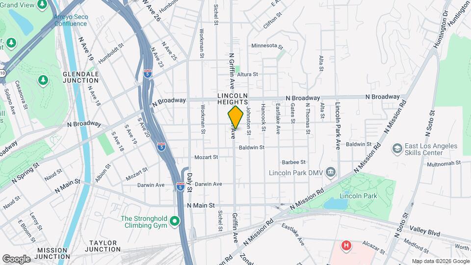 2238 Griffin Ave Mapa y Detalles de la Ubicación