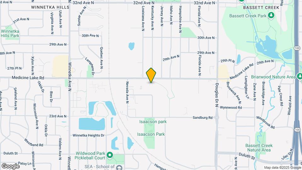 6945 Sandburg Ln Map and Location Details