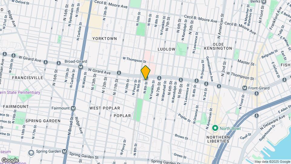 978 N 8th St Map and Location Details