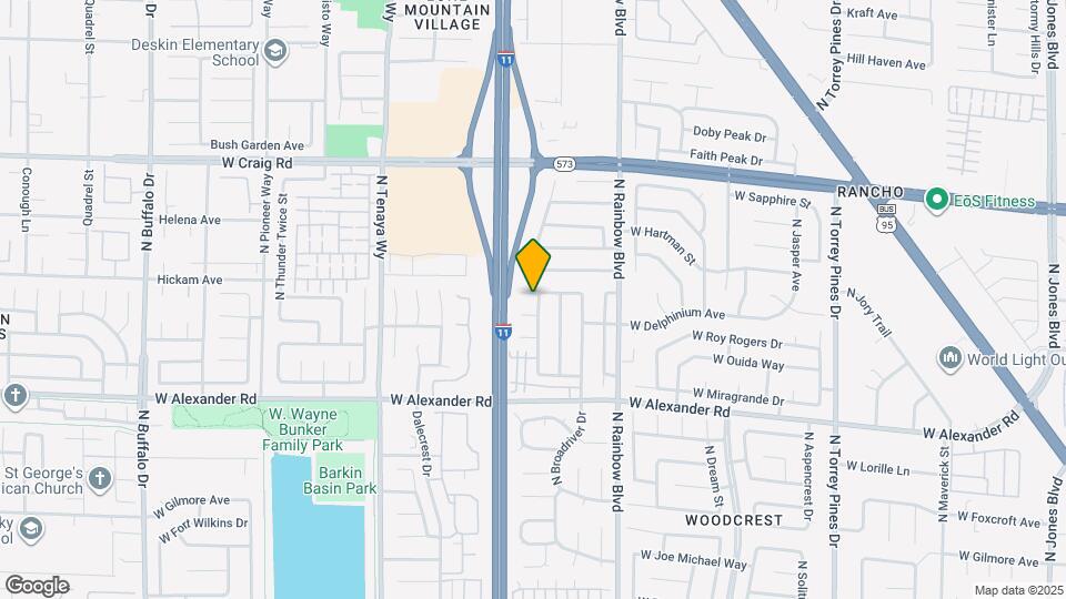 4160 N Overbrook Dr Map and Location Details