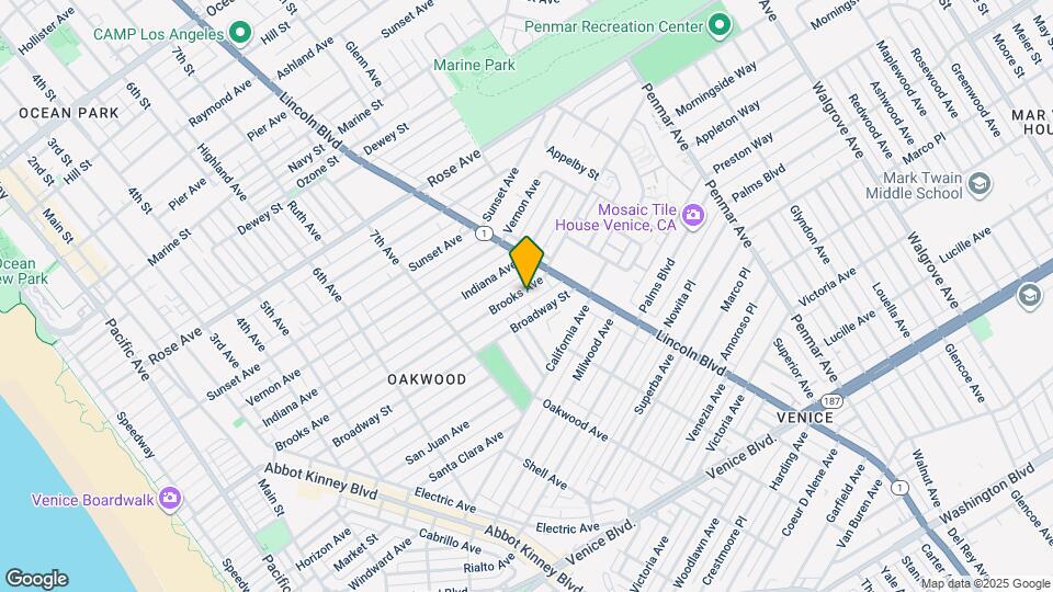 830 Brooks Ave Map and Location Details