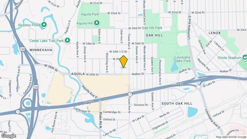3533 Utah Ave S Mapa y Detalles de la Ubicación