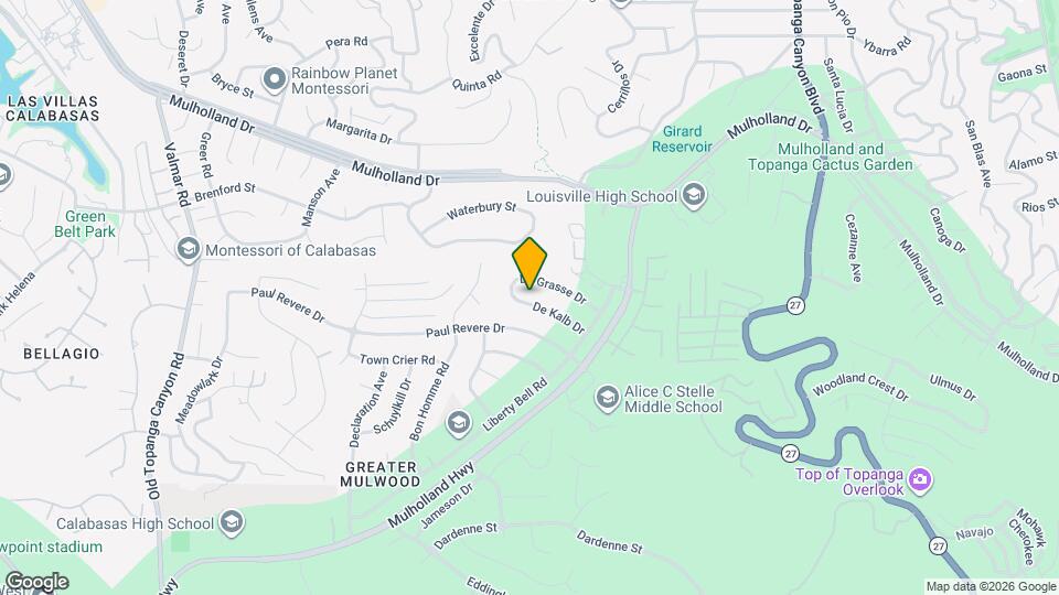 22427 De Kalb Dr Map and Location Details