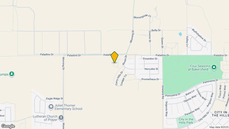 8900 Brown Hills Dr Map and Location Details