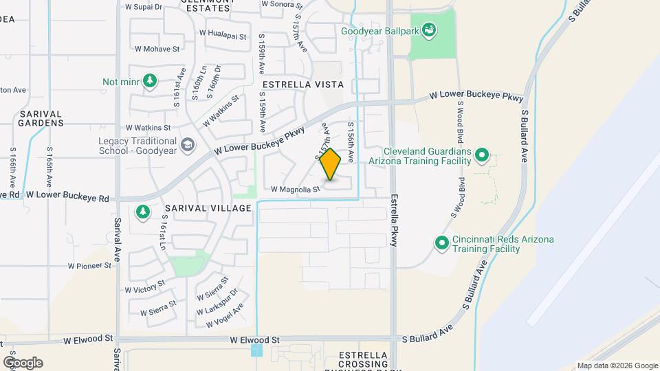 15640 W Magnolia St Mapa y Detalles de la Ubicación