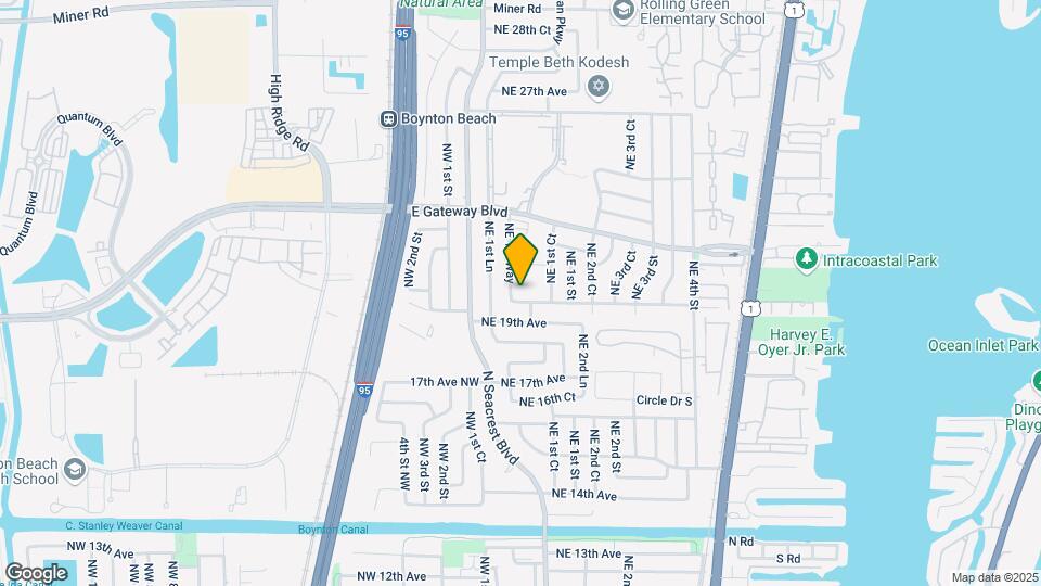 2102 NE 1st Way Map and Location Details