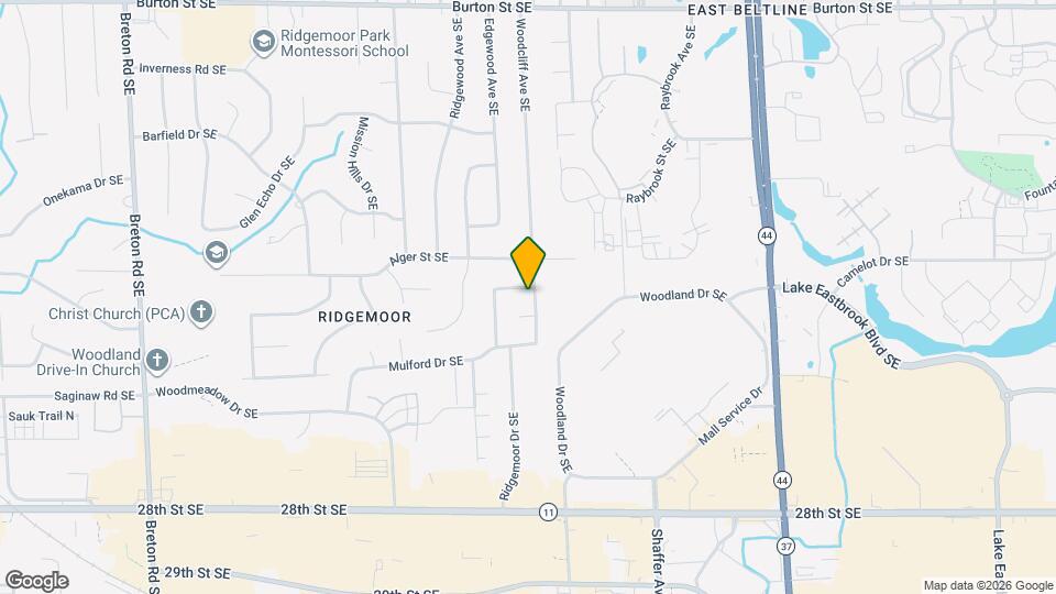 3010-3012 Okemos Dr SE Map and Location Details