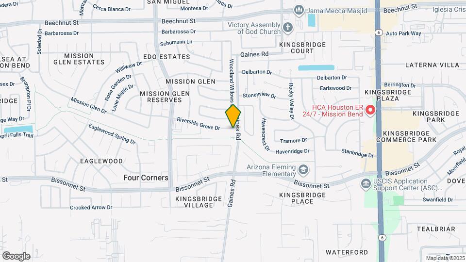 15303 Riverside Grove Dr Map and Location Details