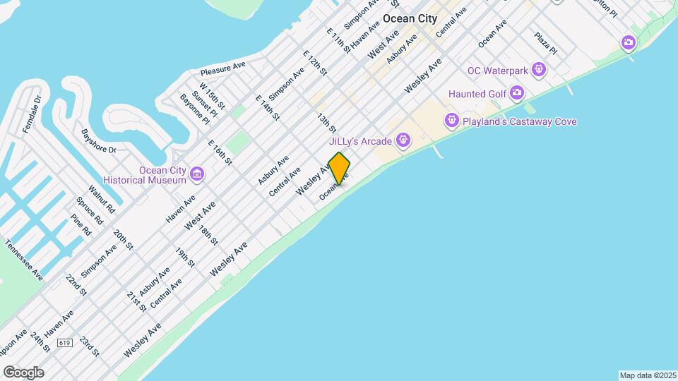 1401 Ocean Ave Map and Location Details