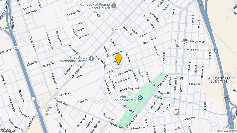 2414 Vance Ave, Unit 2414 B Vance Ave Map and Location Details