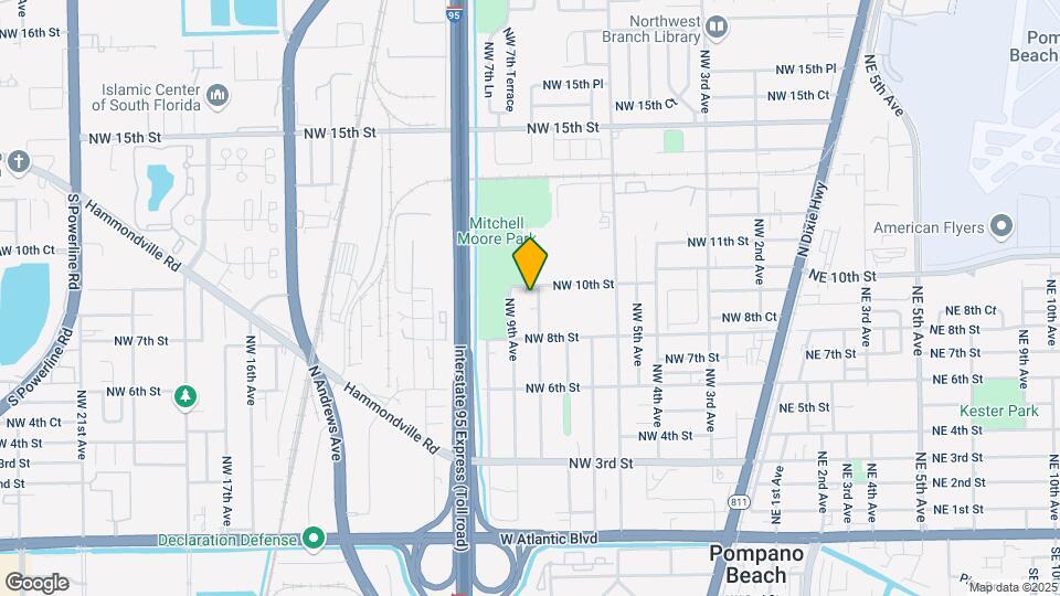 951 NW 8th Ave-Unit -16 Map and Location Details