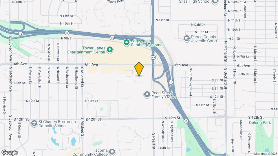 Mark Twain Apartments Map and Location Details