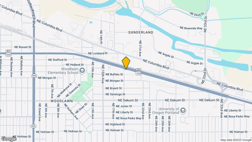 7230 NE 18th Ave Map and Location Details