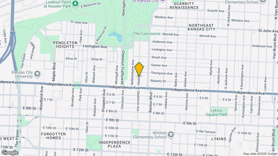 533 Gladstone Blvd Map and Location Details