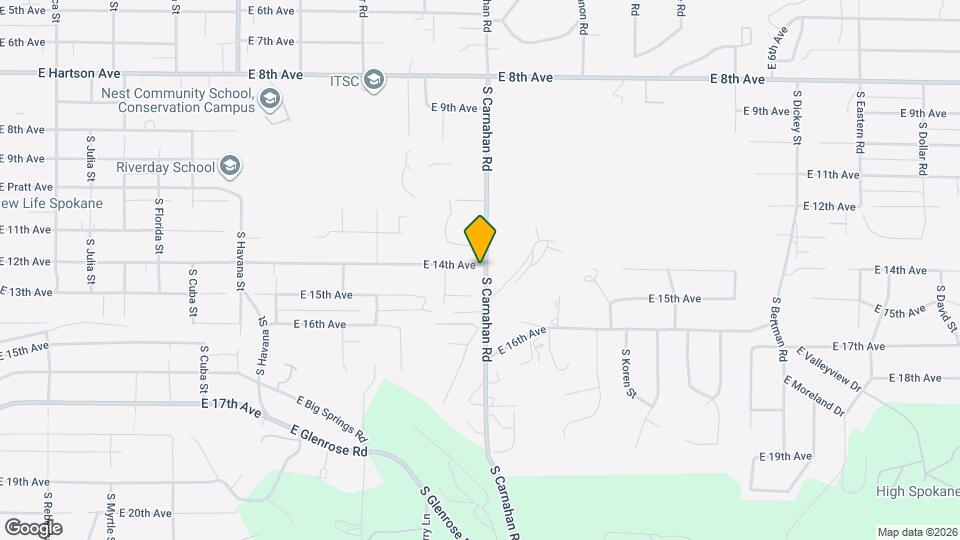 4928 E 14th Ave Mapa y Detalles de la Ubicación