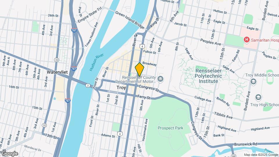 108 4th St, Unit 2nd Floor Map and Location Details