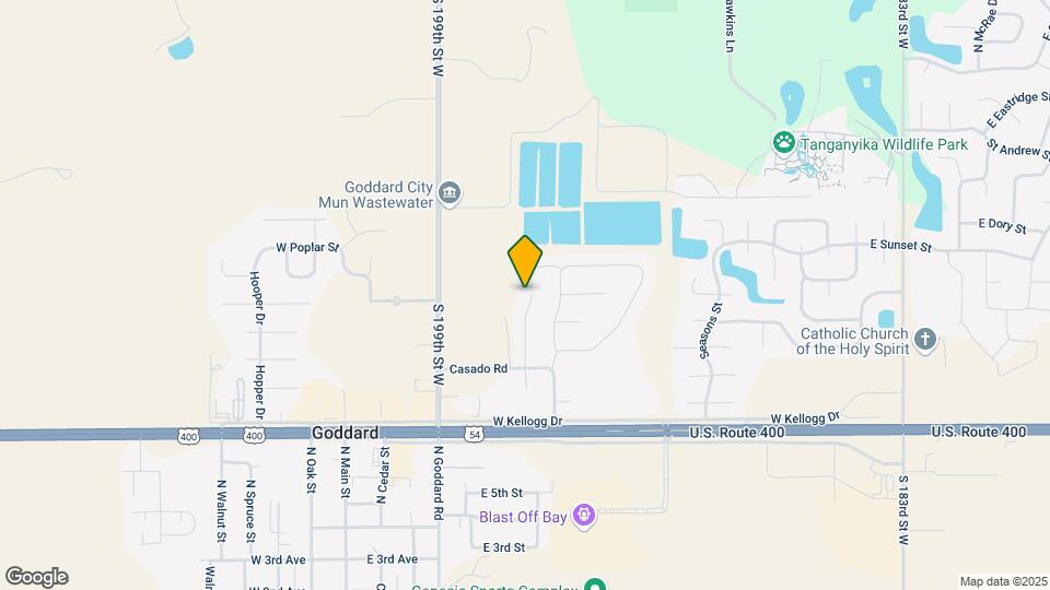 596 E Martens Ct Map and Location Details