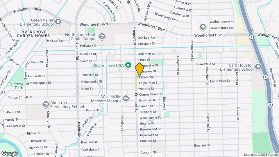 Bayou Terrace Apts. Map and Location Details