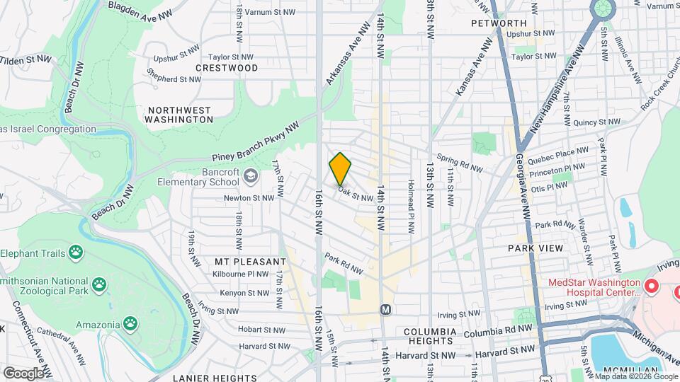 3511 Center St NW Map and Location Details