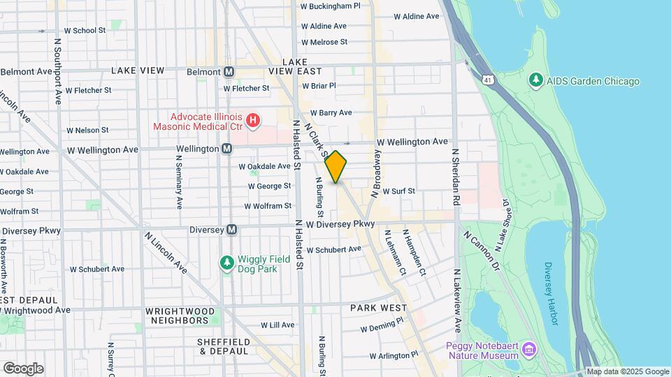 2856 N Orchard St, Unit 1 Map and Location Details