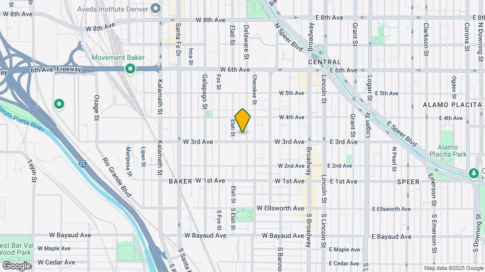 317 Delaware St, Unit 317 Map and Location Details
