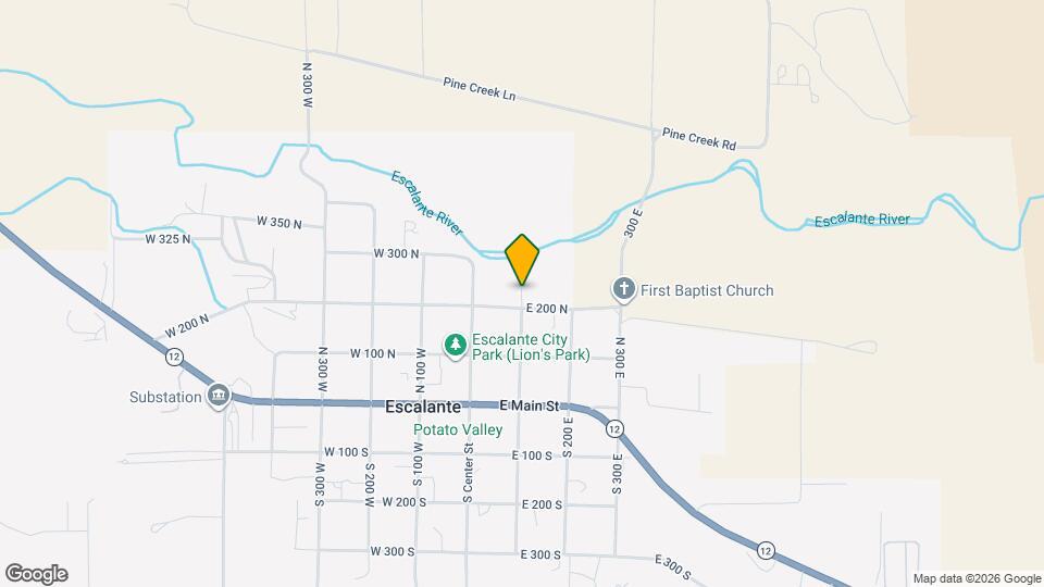 264 E 100 N Mapa y Detalles de la Ubicación